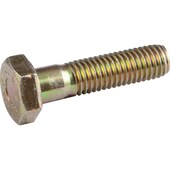 Sechskantschraube DIN 931 mit Schaft, Stahl 10.9, verzinkt, M10 x 100